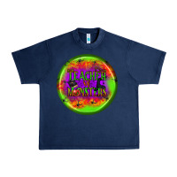 Navy teacher monsters earrings Urban Heavy Tee - BundleAndBundleShop