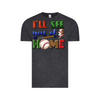 Vintage Black i'll see you at home Vintage Tee - BundleAndBundleShop