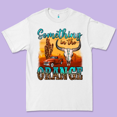 Something In The Orange Premium Tee Designed By Oliviacreatesart