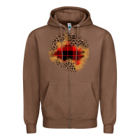 Chestnut christmas patch Zipper Hoodie - JahusDesignShop