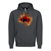 Smoke christmas patch Zipper Hoodie - JahusDesignShop
