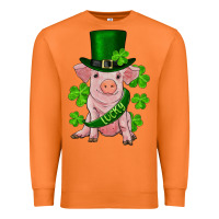 Carrot st. patrick's day lucky baby pig Premium Sweatshirt - RanaPortraitStore