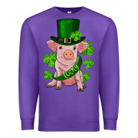 St. Patrick's Day Lucky Baby Pig Premium Sweatshirt | Teevron