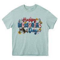 Happy Memorial Day 4th Of July Heavy Core Tee | Teevron