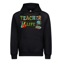 Black being a teacher makes my life complete Urban Hoodie - RanaPortraitStore