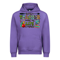 Tulip being a teacher makes my life complete Urban Hoodie - RanaPortraitStore
