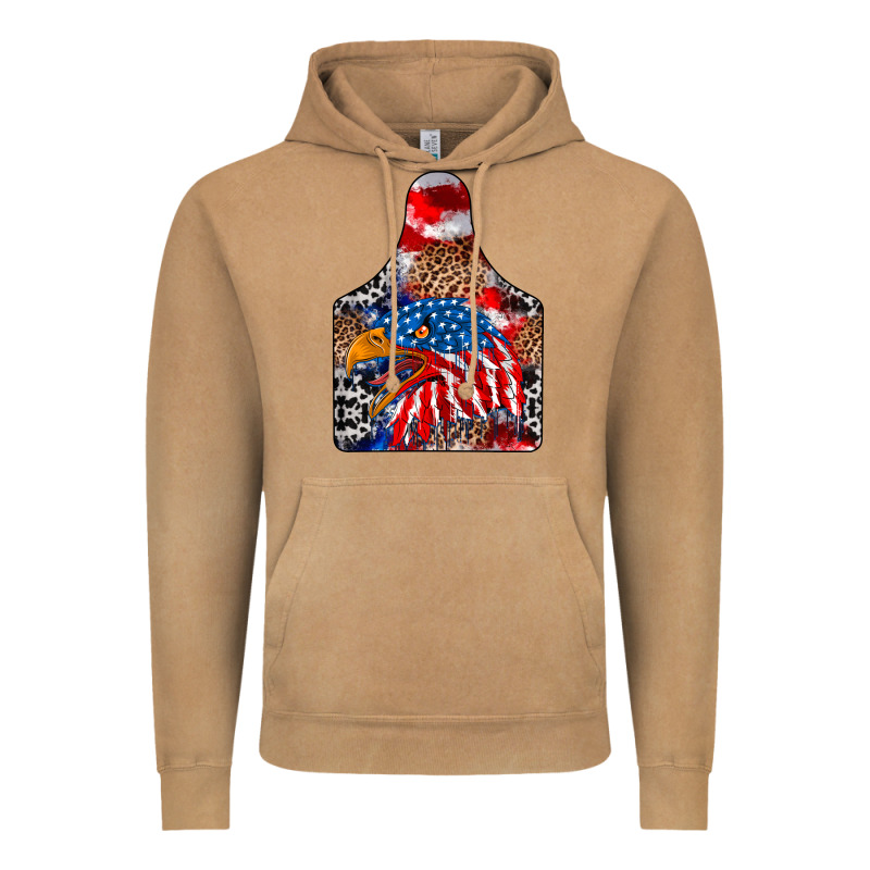 America Vintage Hoodie by CowhideDigitalArt | Teevron