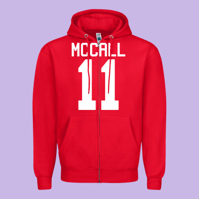 Mccall 11 T Shirt Tee Tshirt Teenwolf Zipper Hoodie Designed By Designpulse