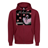 Burgundy The Melvins stoner witch Zipper Hoodie - DesignPulse