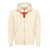 Sandshell texas longhorns Zipper Hoodie - DesignPulse
