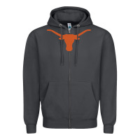 Smoke texas longhorns Zipper Hoodie - DesignPulse