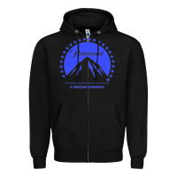 Black paramount pictures Zipper Hoodie - DesignPulse