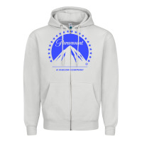 Dove Grey paramount pictures Zipper Hoodie - DesignPulse