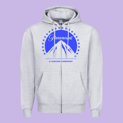 Paramount Pictures Zipper Hoodie Designed By Designpulse