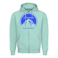 Seafoam paramount pictures Zipper Hoodie - DesignPulse