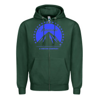 Sports Green paramount pictures Zipper Hoodie - DesignPulse