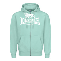 Seafoam lonsdale classic logo lion Zipper Hoodie - DesignPulse