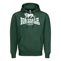 Lonsdale Classic Logo Lion Zipper Hoodie | Teevron