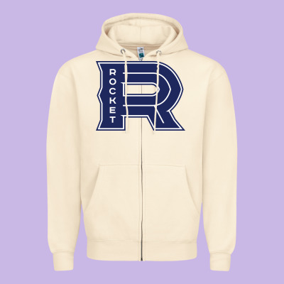 Laval Rocket Zipper Hoodie Designed By Designpulse