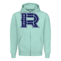 Seafoam laval rocket Zipper Hoodie - DesignPulse