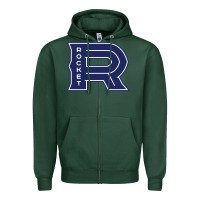 Sports Green laval rocket Zipper Hoodie - DesignPulse