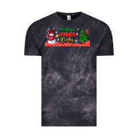 Cloud Black christmas vibes only libbey glass Vintage Tee - BundleAndBundleShop