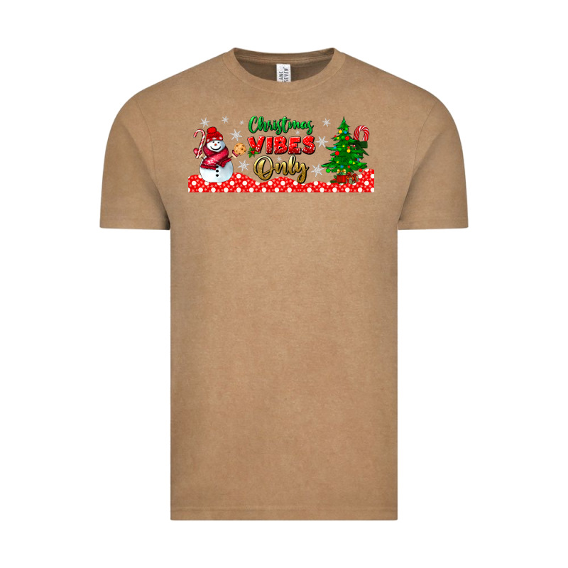 Christmas Vibes Only Libbey Glass Vintage Tee by BundleAndBundleShop | Teevron