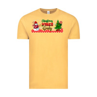 Vintage Mustard christmas vibes only libbey glass Vintage Tee - BundleAndBundleShop