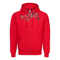 Red The Struts, British Rock Glam Rock, the The Struts, The Struts art, Th Zipper Hoodie - DesignPulse