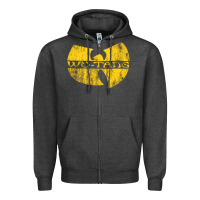 Charcoal Heather Vintage Zipper Hoodie - DesignPulse