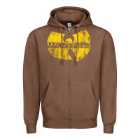 Chestnut Vintage Zipper Hoodie - DesignPulse