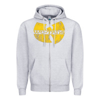 Heather Grey Vintage Zipper Hoodie - DesignPulse