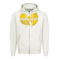 Oatmeal Heather Vintage Zipper Hoodie - DesignPulse