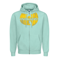Seafoam Vintage Zipper Hoodie - DesignPulse