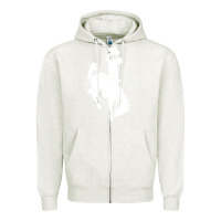 Oatmeal Heather wyoming cowboys Zipper Hoodie - DesignPulse