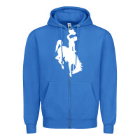 True Royal wyoming cowboys Zipper Hoodie - DesignPulse