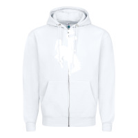 White wyoming cowboys Zipper Hoodie - DesignPulse