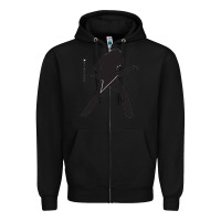 Black dave mustaine Zipper Hoodie - DesignPulse