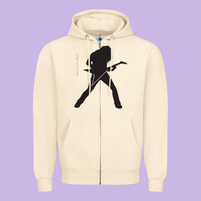 Dave Mustaine Zipper Hoodie Designed By Designpulse
