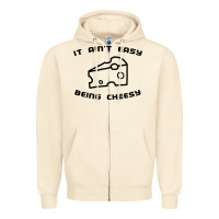 Sandshell it ain't easy being cheesy Zipper Hoodie - DesignPulse