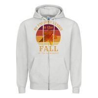 Dove Grey feminist my favorite season is fall patriarchy retro vintage long slee Zipper Hoodie - DesignPulse