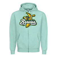 Seafoam bananas Zipper Hoodie - DesignPulse