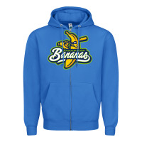 True Royal bananas Zipper Hoodie - DesignPulse