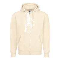 Sandshell soccer player ball Zipper Hoodie - DesignPulse