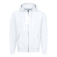 White soccer player ball Zipper Hoodie - DesignPulse