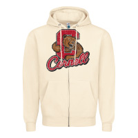 Sandshell cornell Zipper Hoodie - DesignPulse
