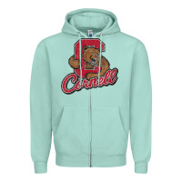 Seafoam cornell Zipper Hoodie - DesignPulse