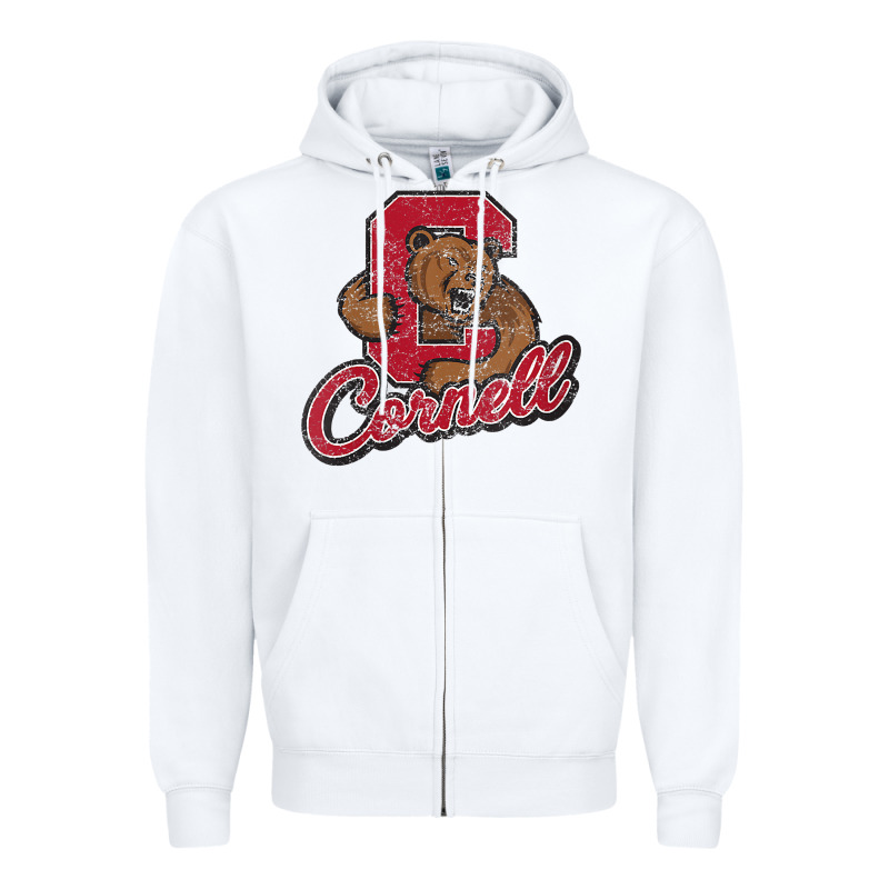 Cornell Zipper Hoodie by DesignPulse | Teevron
