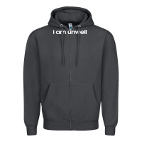 Smoke i am unwell Zipper Hoodie - DesignPulse