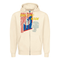 Sandshell that's no moon Zipper Hoodie - DesignPulse